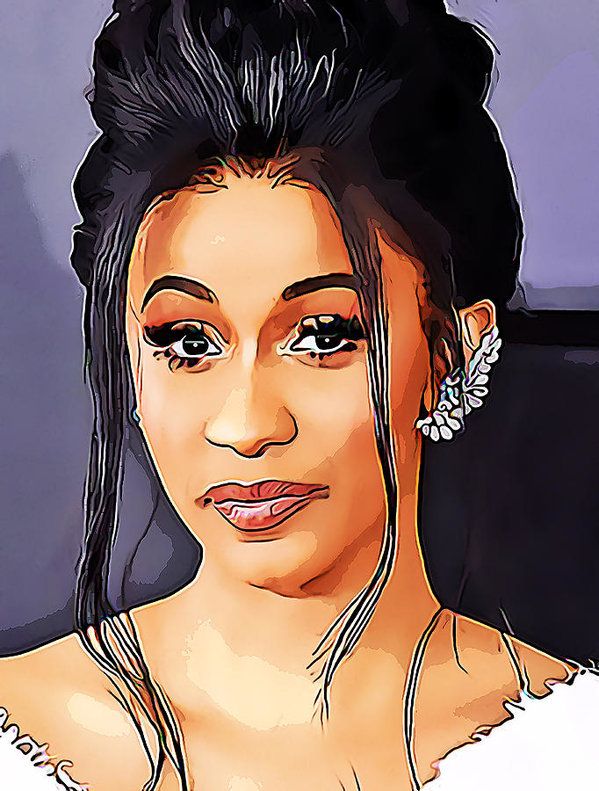 Cardi B Coloring Book