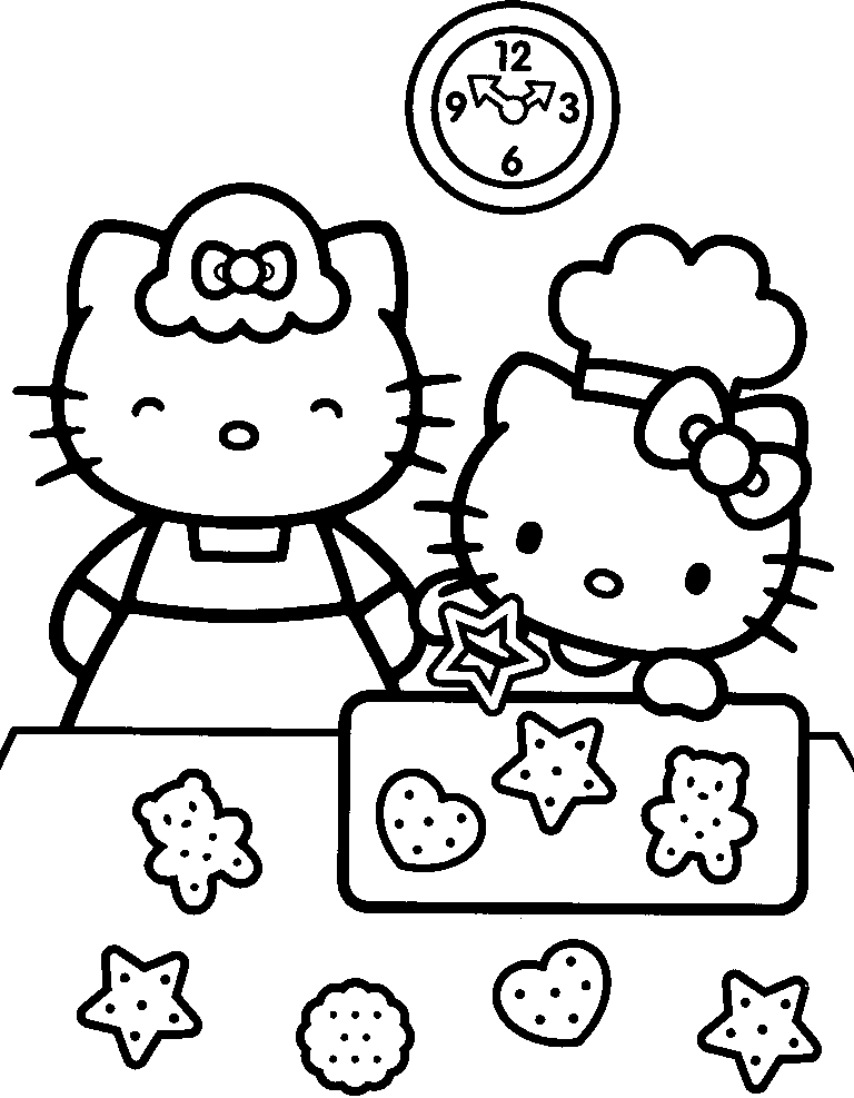 Coloring Book Kitty