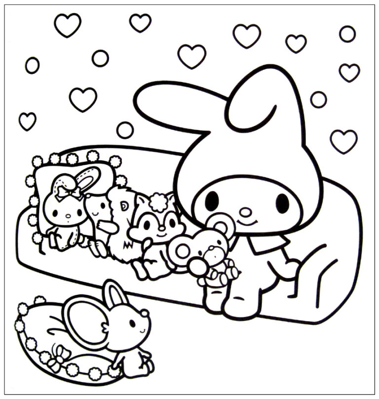 Coloring Book Kawaii