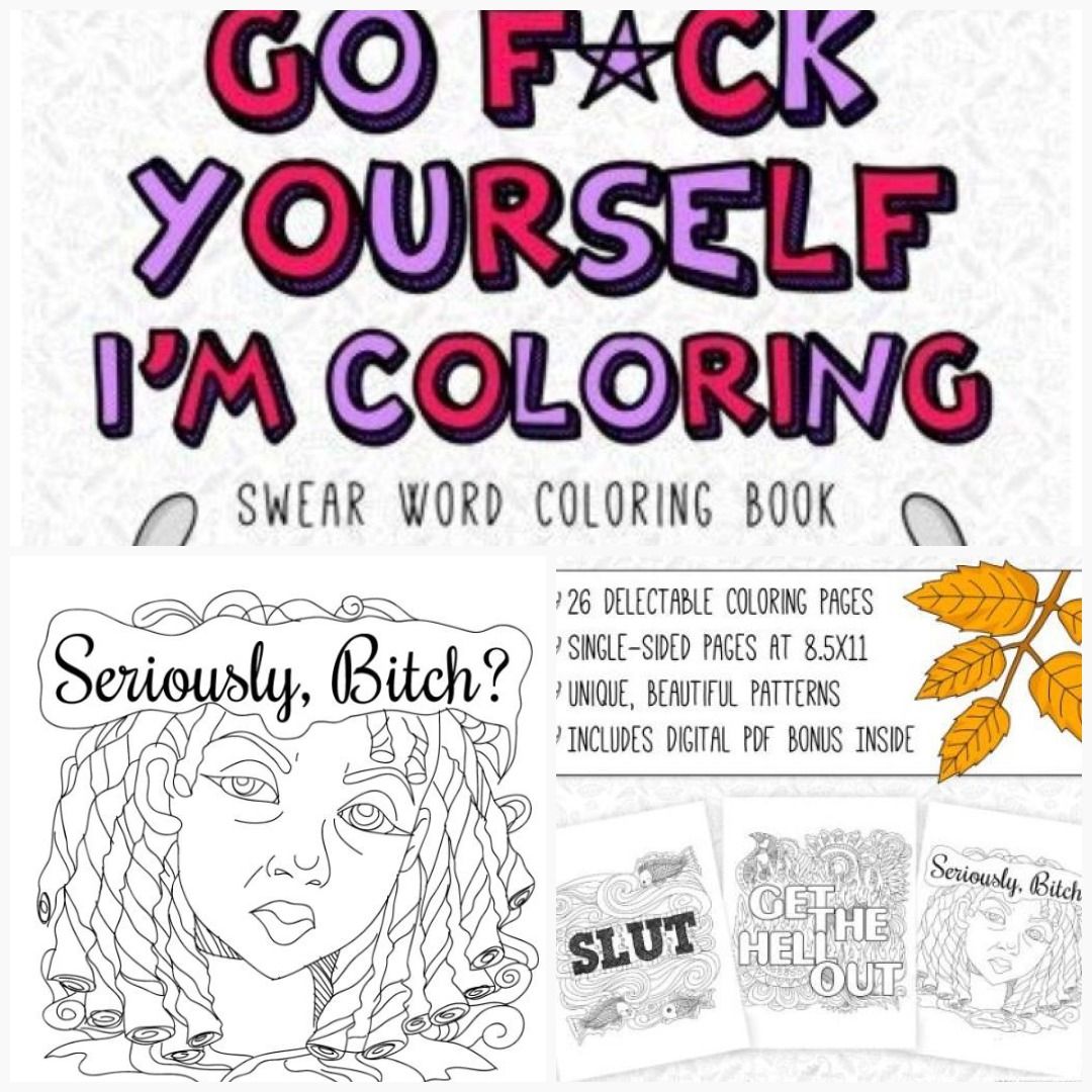 Go F Yourself Coloring Book