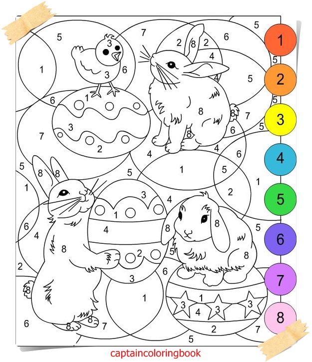 Coloring Book By Numbers