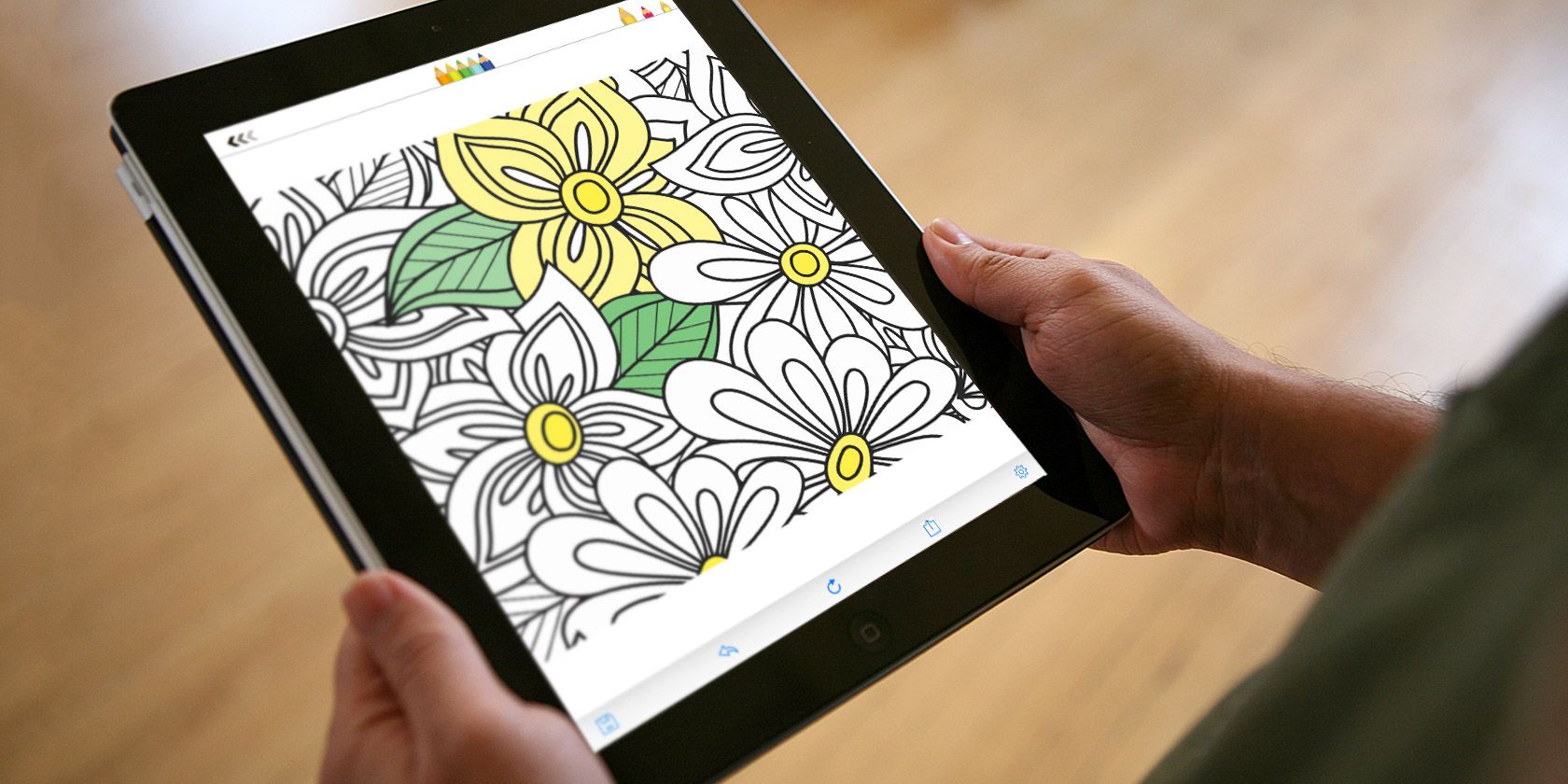 iPad coloring books