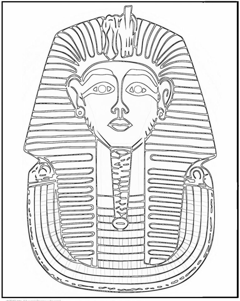 A Coloring Book Of Ancient Egypt