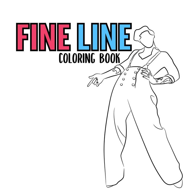 Harry Styles Coloring Book